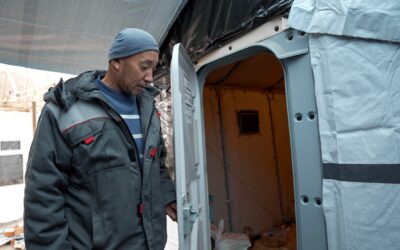 Предоставленное УВКБ ООН временное жилье помогло жителям Баткена пережить зиму