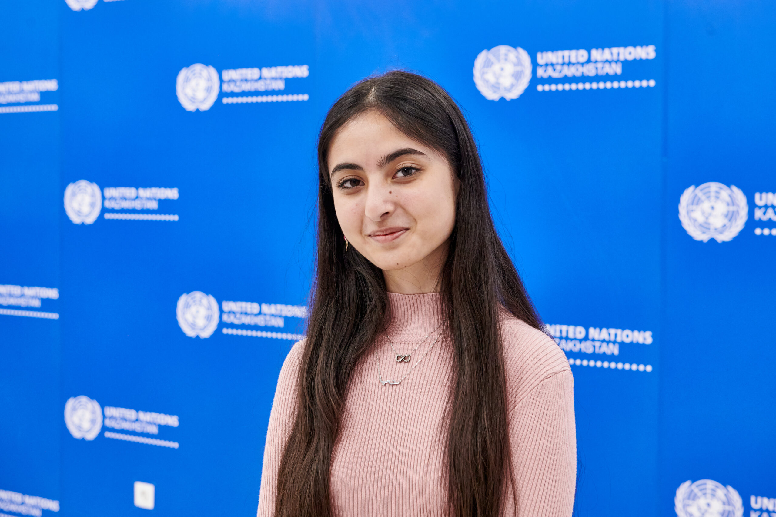 Tabasum, a 20-year-old Afghan refugee student at Kazakh-Russian Medical University in Almaty, wishes to become a doctor since childhood.
