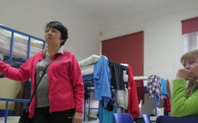 Cloud of uncertainty starts to lift for Ukrainian sisters fleeing war