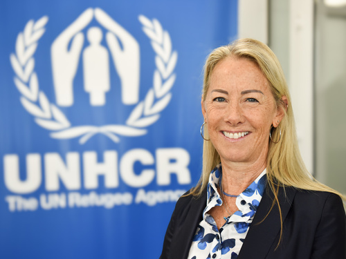 Anne-Marie Deutschlander, représentante du HCR en Moldavie.  