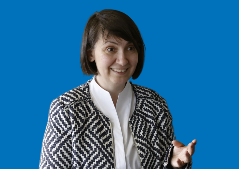 Portrait of Olena Chepurenko