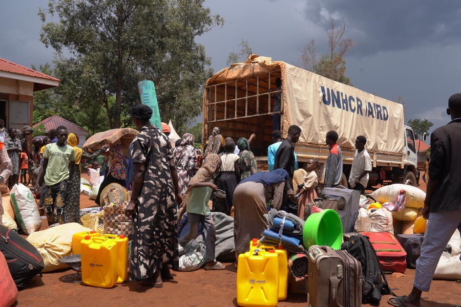 Uganda. Sudan Situation in the Kiryandongo Refugee Settlement