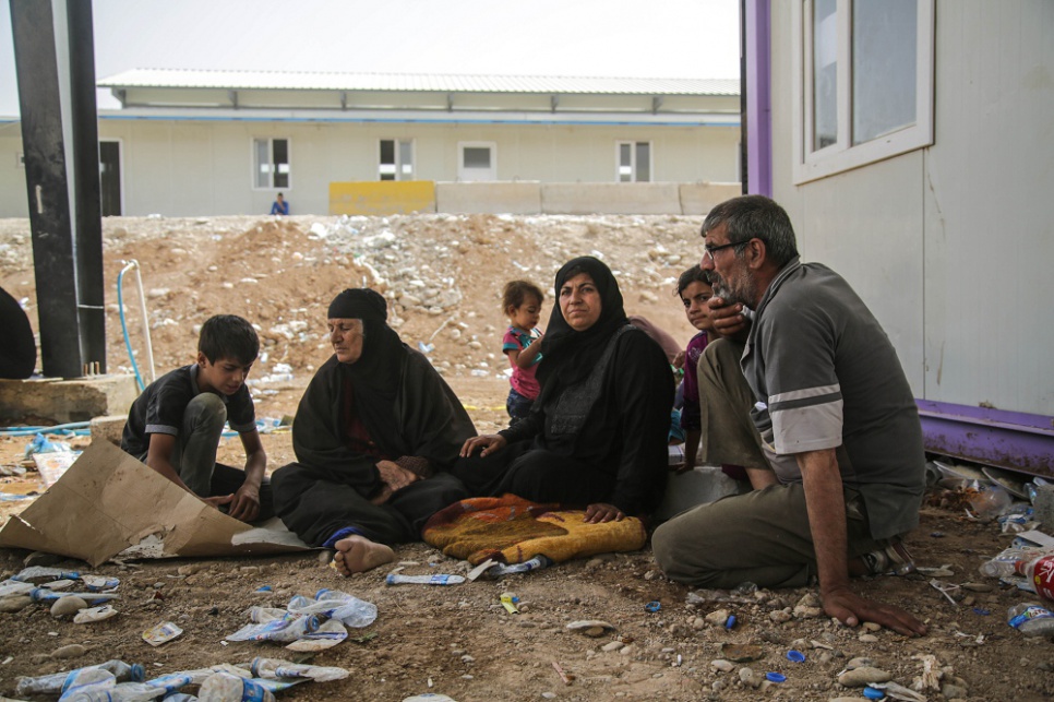 联合国难民署就大批伊拉克平民逃离摩苏尔采取应变行动