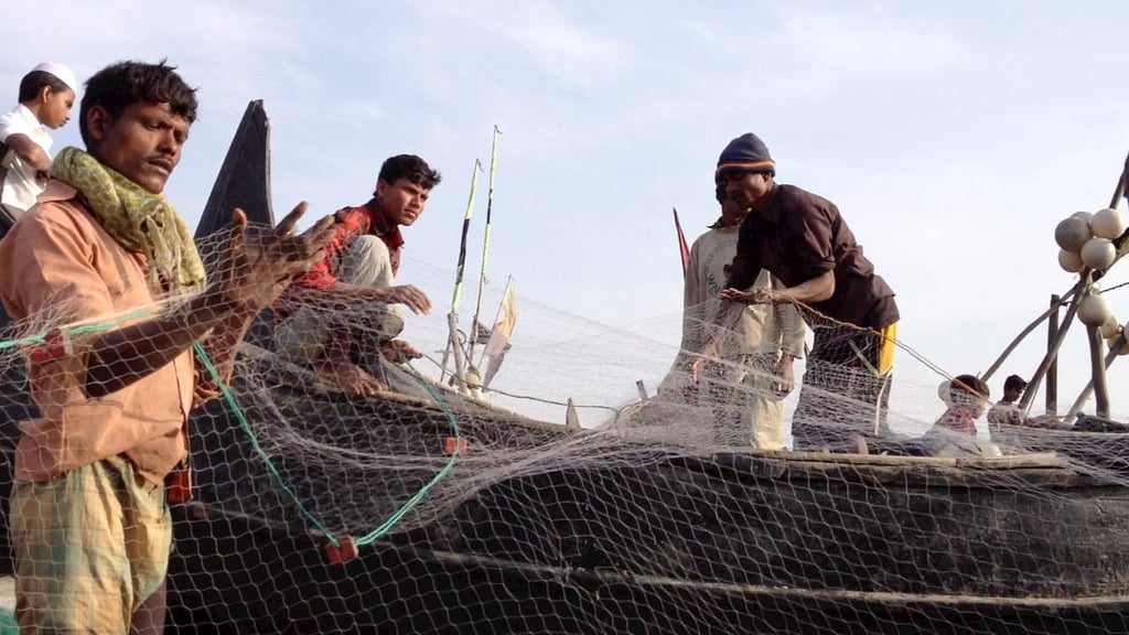 难民促进孟加拉渔村的利润