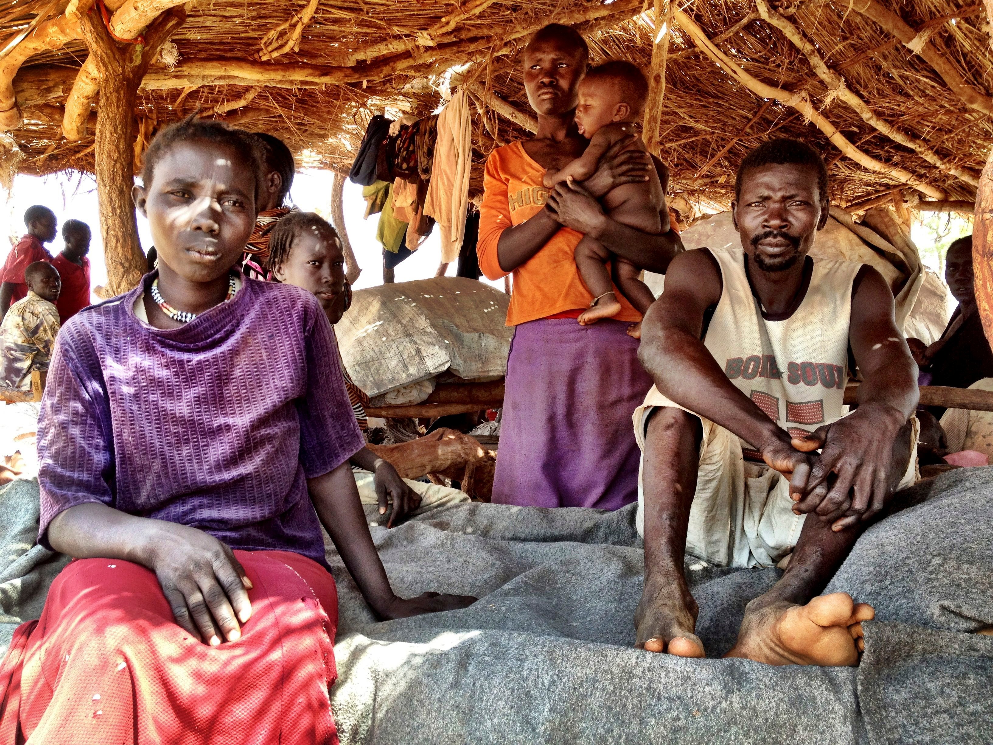 收拾残局: 联合国难民署协助南苏丹难民营冲突的受害者
