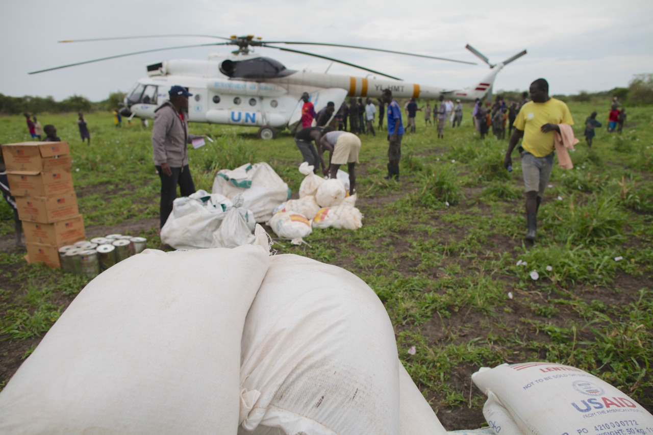 联合国难民署透过空运保护数以千计脆弱的南苏丹流离失所者