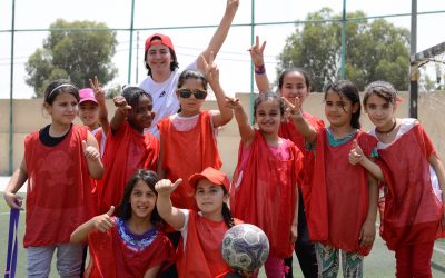 南森难民奖最终候选人让约旦女童有机会参与体育运动