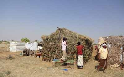 “生态小屋” 为流离失所的也门人提供遮风挡雨的地方