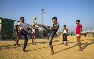 在全球难民论坛之前，体育界承诺支持难民