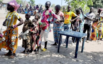 中非新一轮暴力冲突后，更多难民到达乍得