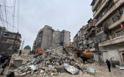 地震重创土耳其和叙利亚，联合国难民署在行动