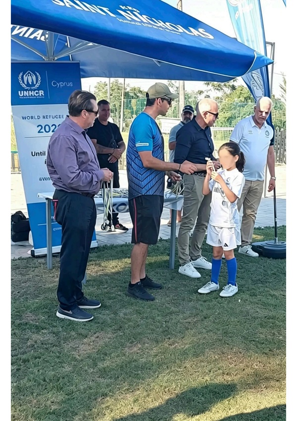 Children Come Together for Football Festival on World Refugee Day