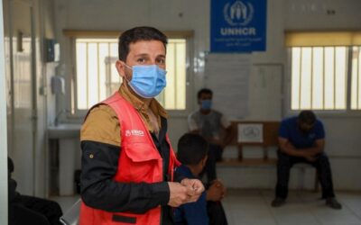 In Jordan and Lebanon, refugee volunteers boost vaccine uptake