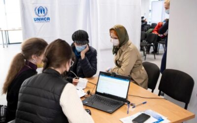 UNHCR redoubles its aid inside Ukraine and the region