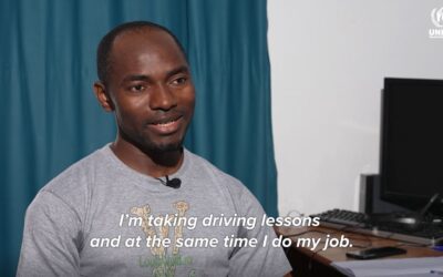 Video Story: John is an IT expert from Cameroon