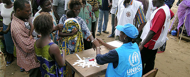 Hlavní operace UNHCR