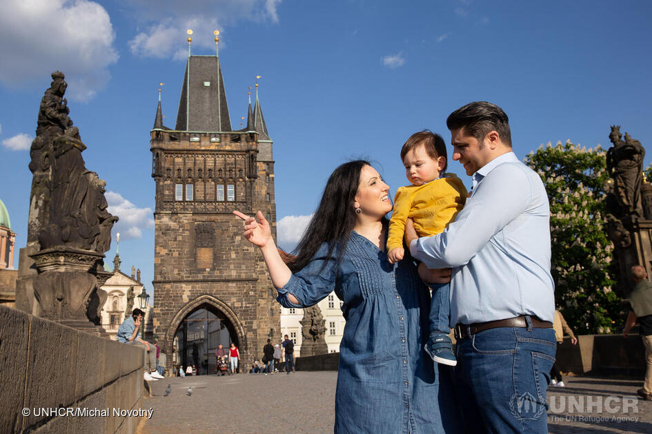 Czech Republic. Honeymoon city becomes home for Syrian couple in Prague