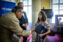 Mladí uprchlíci si převzali ocenění za studijní výsledky i dobrovolnictví