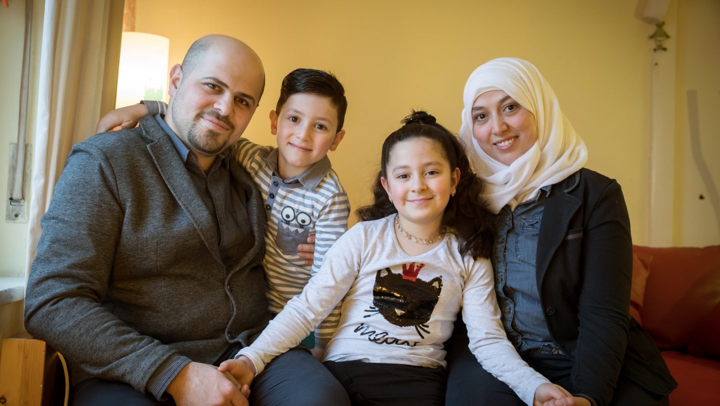 Germany. The Syrian refugee girl as old as the war itself