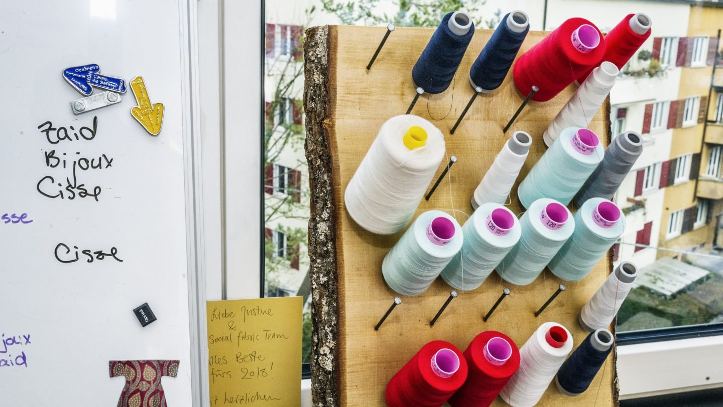 Switzerland. Social Fabric, empowering refugees through textile design and production