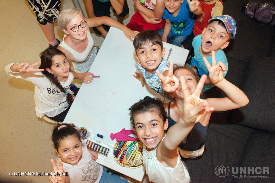 Austria. Refugee summer school brightens up new arrivals’ lives