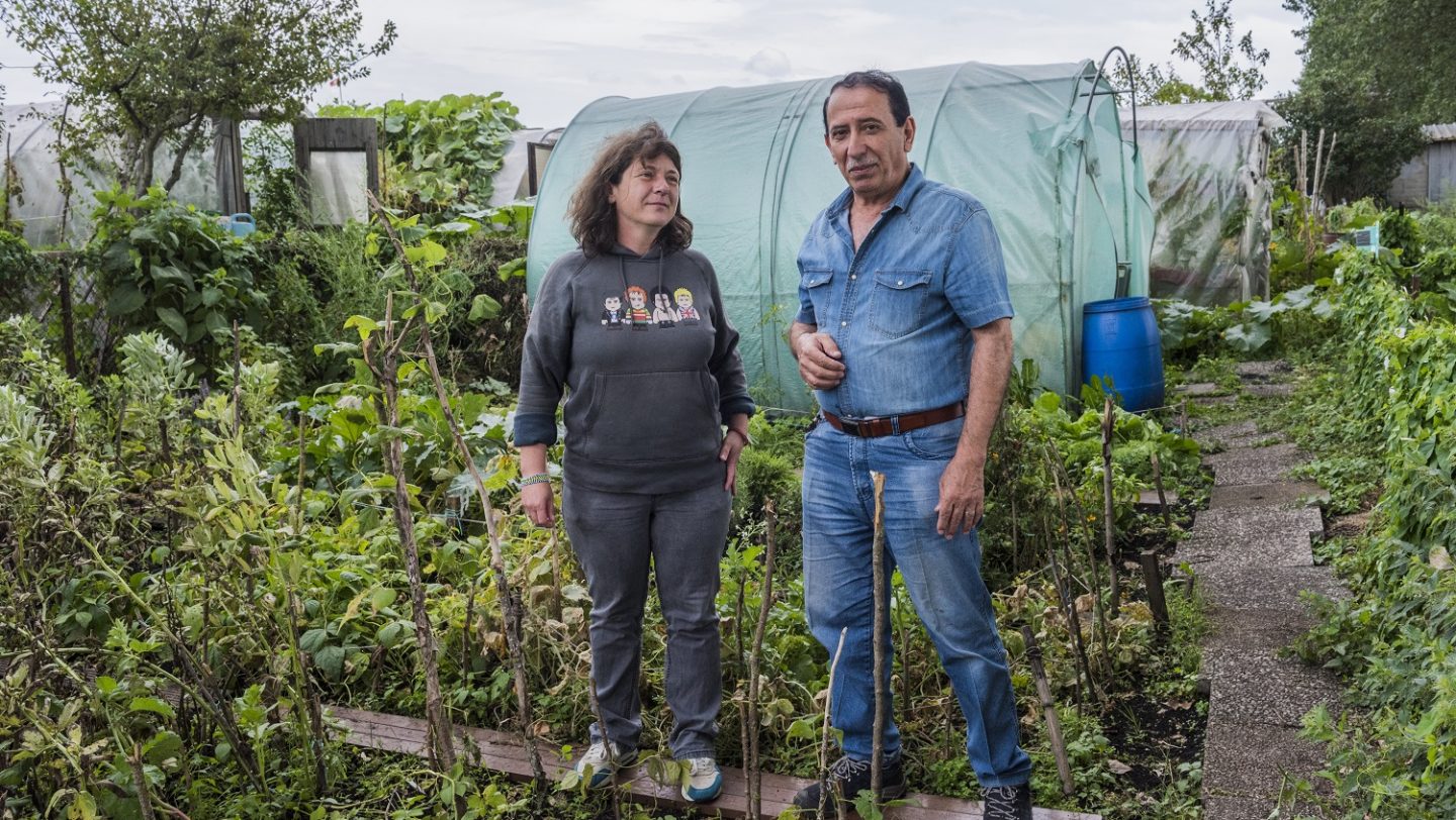 Switzerland. Integration of refugees through a gardening project