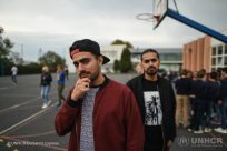 Un duo syrien apprend le rap aux élèves français