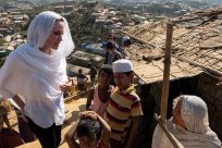 «Symbol für ein viel umfassenderes Problem»: UNHCR-Sondergesandte Angelina Jolie zur Rohingya-Krise