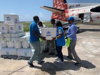 Hilfe für Menschen, die in Somalia von Überschwemmungen betroffen sind