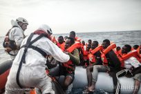 Such- und Rettungsaktionen im zentralen Mittelmeerraum