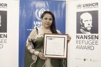 Une défenseure colombienne des droits de l’enfant remporte la distinction Nansen pour les réfugiés