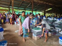 UNHCR verstärkt Nothilfe in Myanmar
