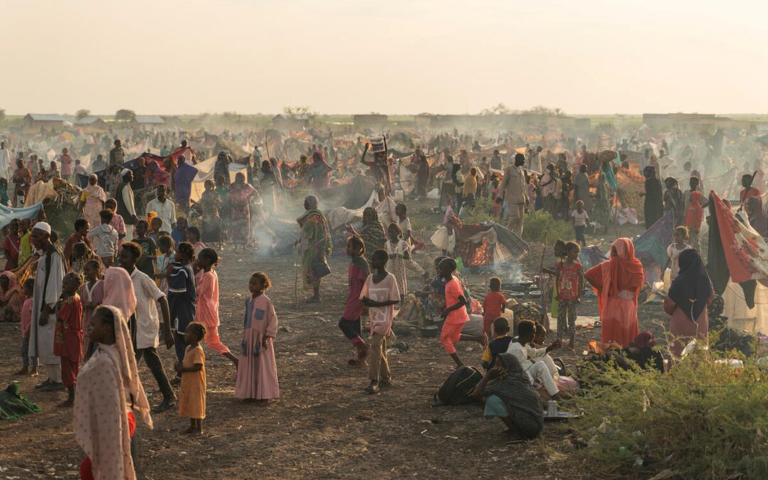 Ein Jahr Krieg im Sudan: Täglich müssen immer noch Tausende fliehen