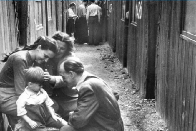 Vetriebenen-Camp in Deutschland 