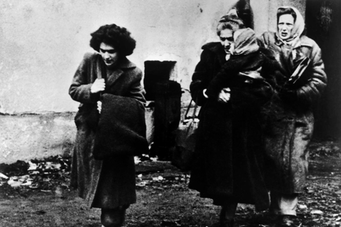 Ungarische Flüchtlinge 