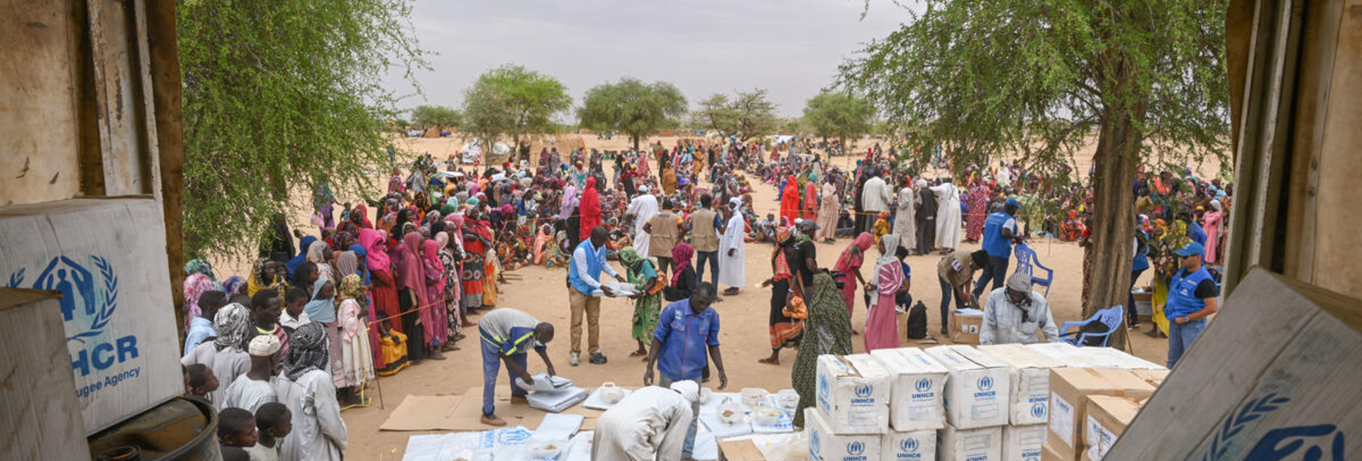 Chad. New Sudanese refugee arrivals from Sudan