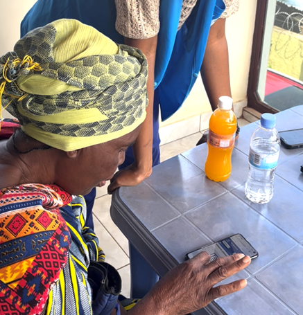 Ukraine. UNHCR provides solar-powered technology at conflict zone crossing point