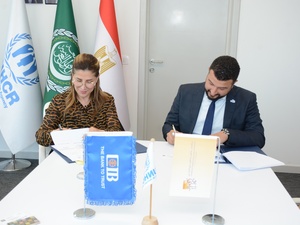 UNHCR & CIB Foundation has signed an agreement to deliver secondary and tertiary healthcare to vulnerable refugee children in Egypt.