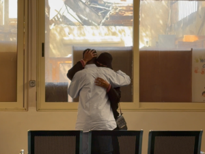 Safiya and her son, Hassan.