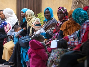 Egypt. Refugee students reap benefits at education initiative in Cairo