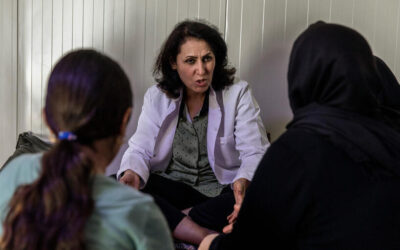 Iraqi doctor provides care and comfort to Yazidi survivors