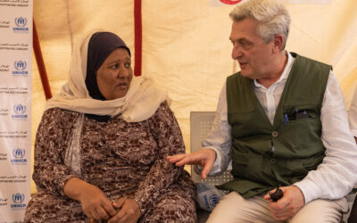 UNHCR’s Grandi appeals for support for Egypt as it hosts refugees fleeing Sudan