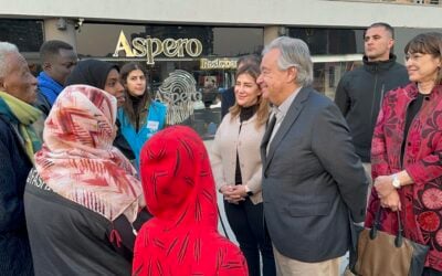 UN Secretary-General meets with Sudanese Refugees in Cairo
