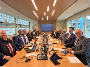 جانب من الاجتماع السنوي للجنة التوجيهية للصندوق الإسلامي العالمي للاجئين، والذي عقد في مقر المفوضية في جنيف.