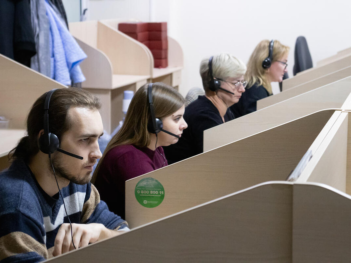 Moldova. Aliona fled Ukraine to Moldova in 2022 and now works on UNHCR’s Refugee Green Line, a helpline for refugees across the country. Winter sees a surge in calls for help.