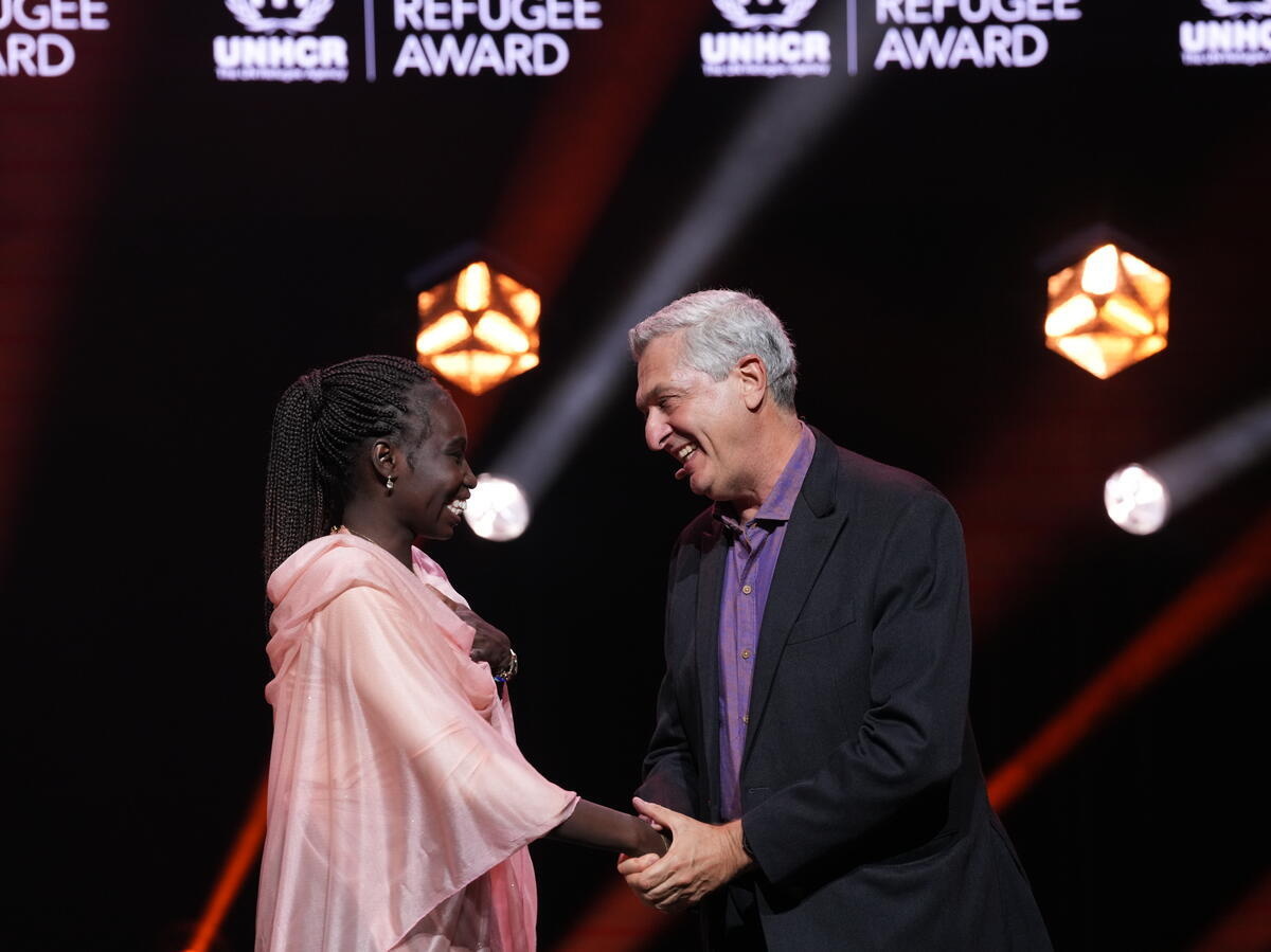 Switzerland. 2024 UNHCR Nansen Refugee Award ceremony.