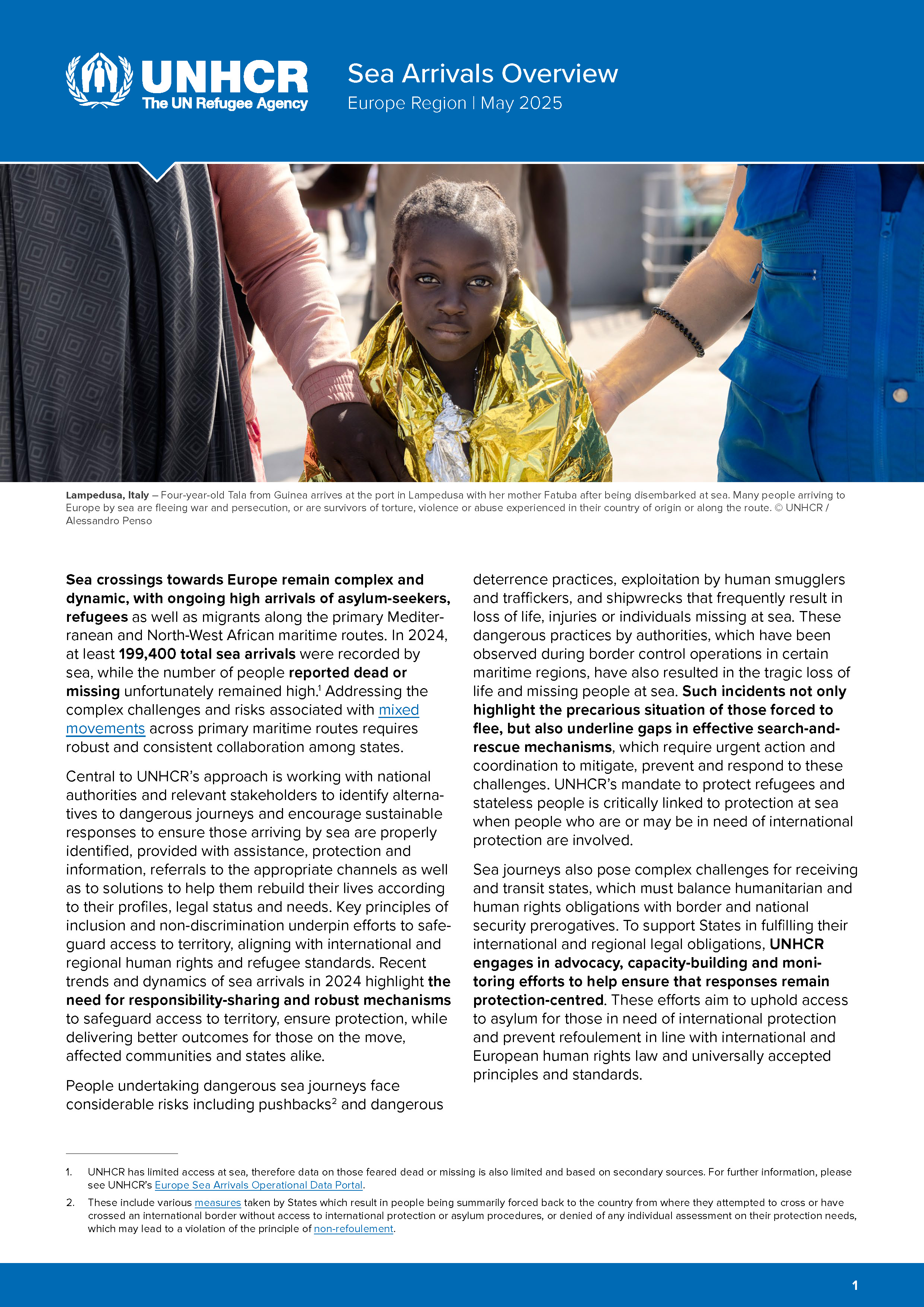 Regional Refugee Response Plan 2025-2026 | UNHCR Europe