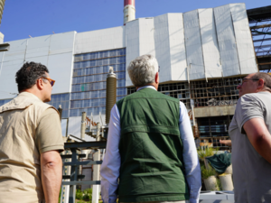 UN High Commissioner for Refugees Filippo Grandi in Kharkiv