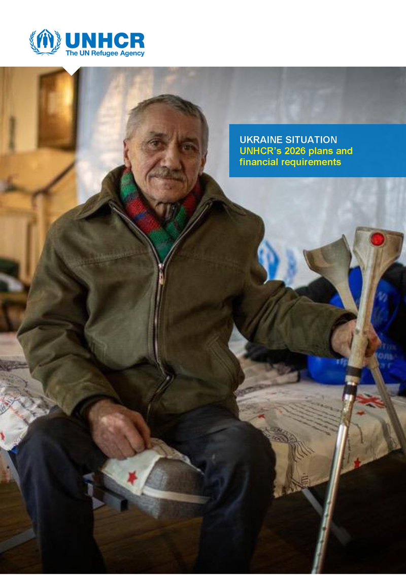 The cover of the Ukraine Situation 2026 appeal