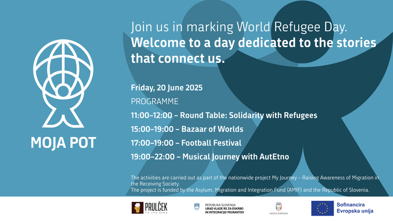 World Refugee Day in Slovenia flyer